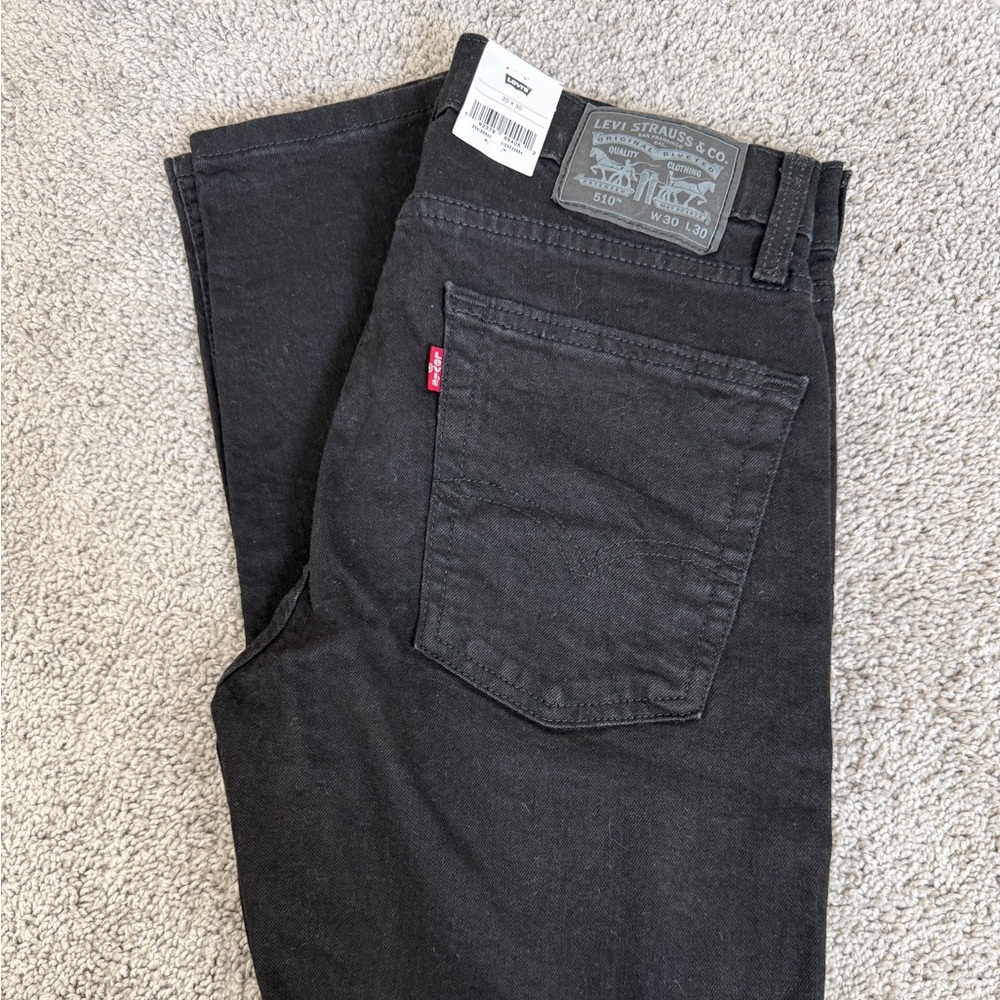 Levi's Men's 510 Black Skinny Jeans